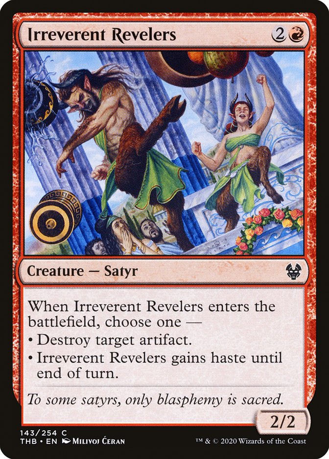 Irreverent Revelers 143/254 (Theros Beyond Death)  | Chromatic Games