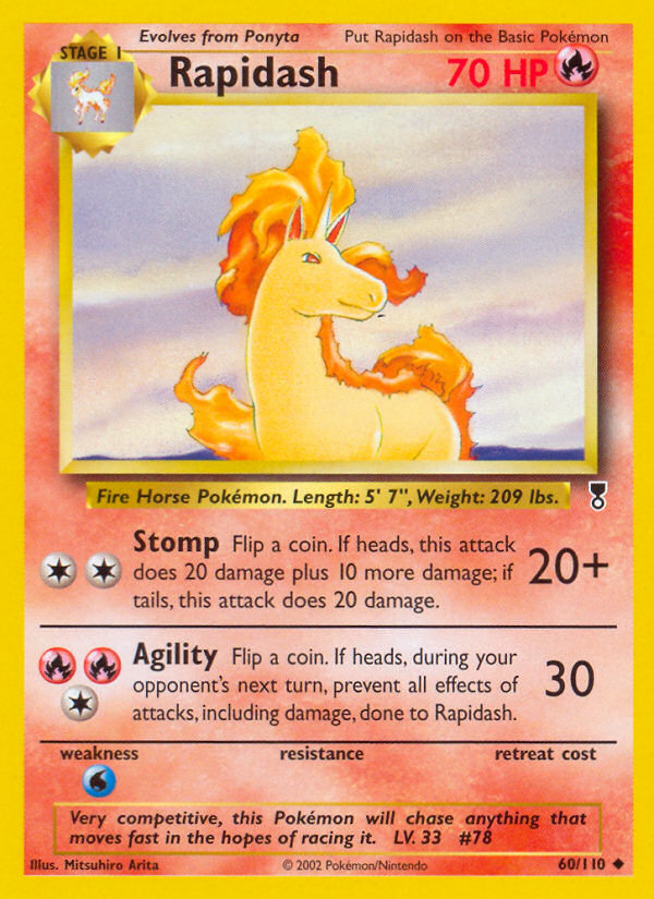 Rapidash (60/110) [Legendary Collection] | Chromatic Games