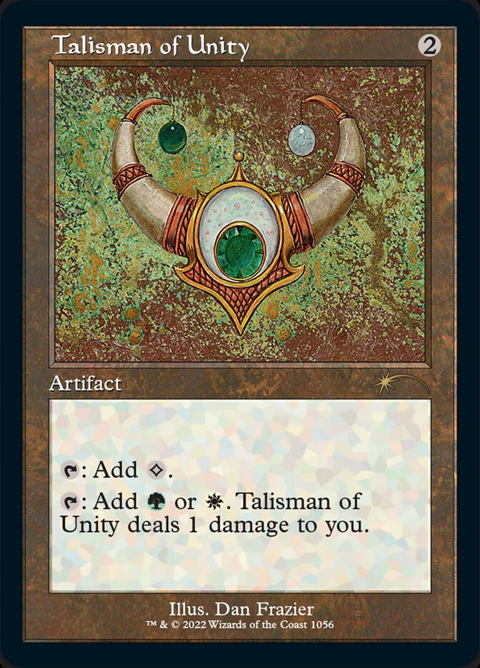Talisman of Unity (Foil Etched) [Secret Lair Drop Series] | Chromatic Games