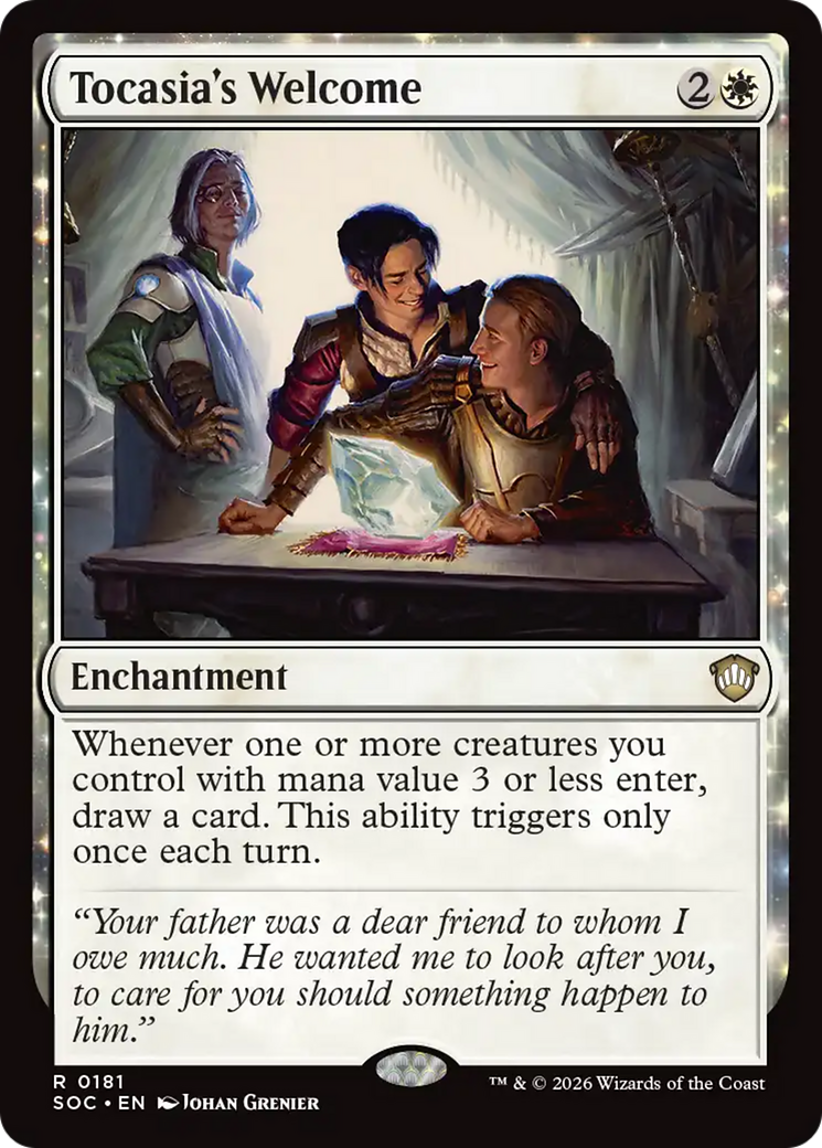 Tocasia's Welcome [Secrets of Strixhaven Commander] | Chromatic Games