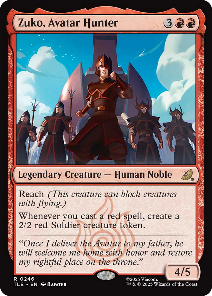 Zuko, Avatar Hunter [Avatar: The Last Airbender: Eternal-Legal] | Chromatic Games