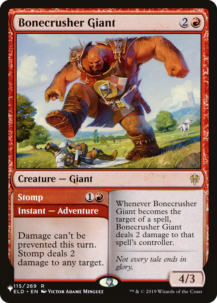 Bonecrusher Giant [The List Reprints] | Chromatic Games