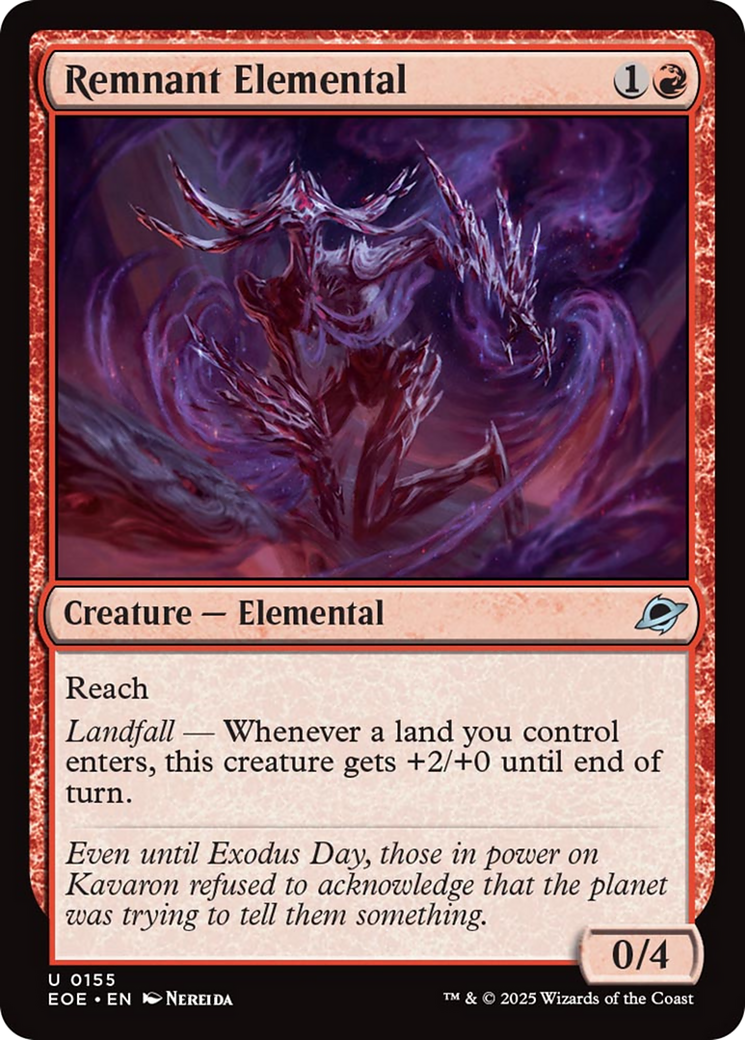 Remnant Elemental [Edge of Eternities] | Chromatic Games