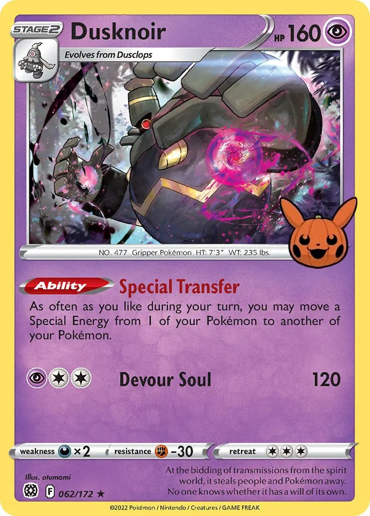 Dusknoir (062/172) [Trick or Trade] | Chromatic Games