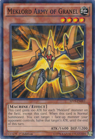 Meklord Army of Granel [BP03-EN083] Shatterfoil Rare | Chromatic Games