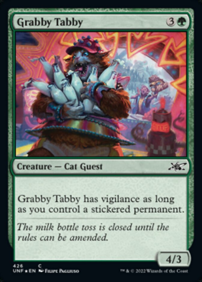 Grabby Tabby (Galaxy Foil) [Unfinity] | Chromatic Games