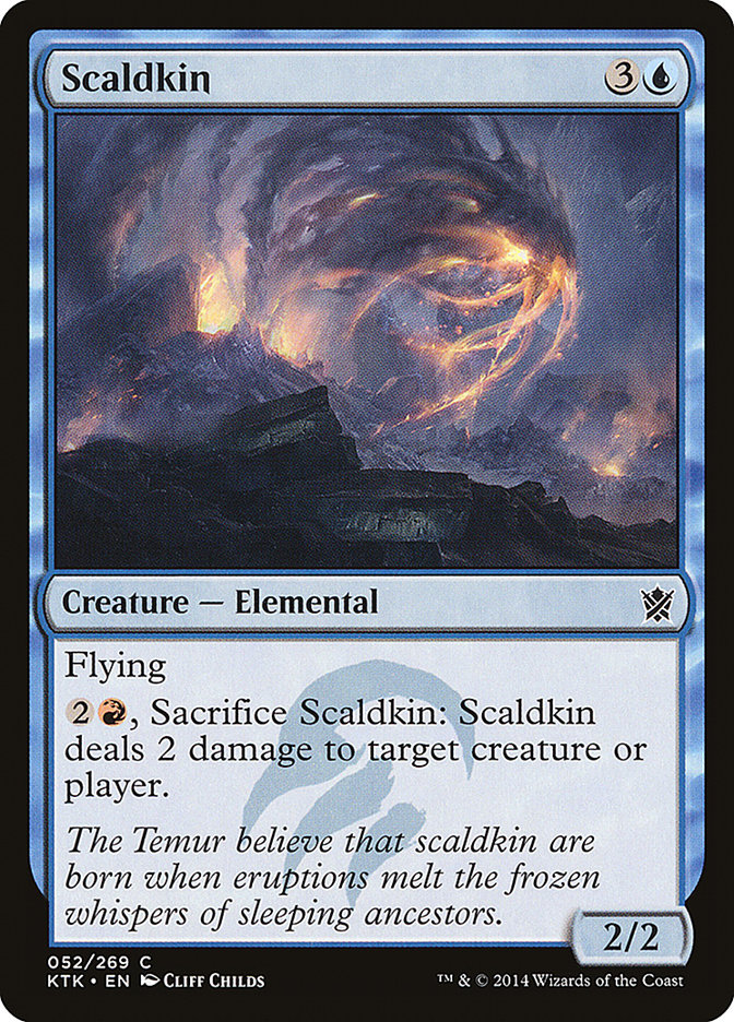 Scaldkin 52/269 (Khans of Tarkir)  - Foil | Chromatic Games