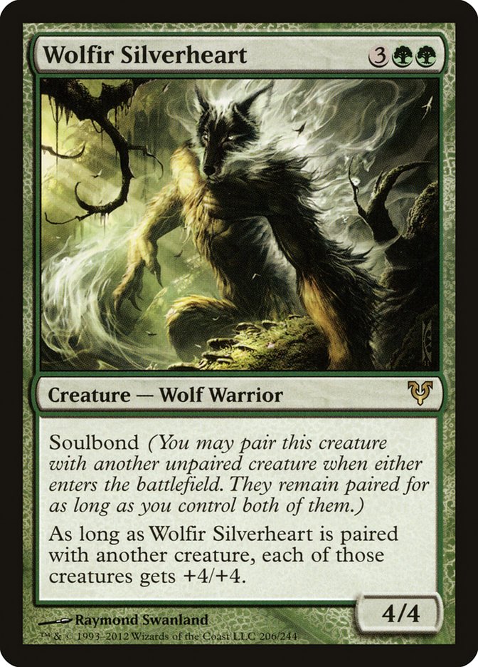 Wolfir Silverheart 206/244 (Avacyn Restored)  | Chromatic Games