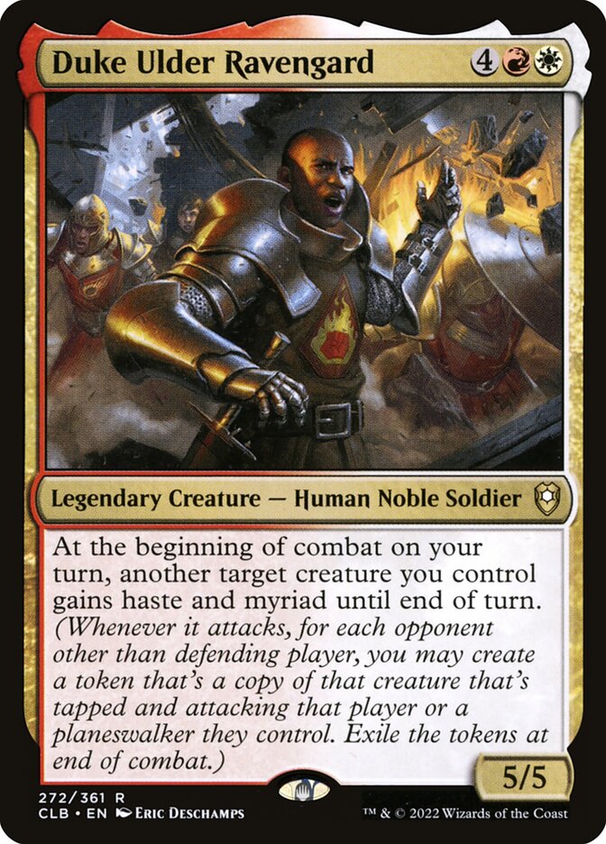 Duke Ulder Ravengard 272 (Commander Legends: Battle for Baldur's Gate)  | Chromatic Games