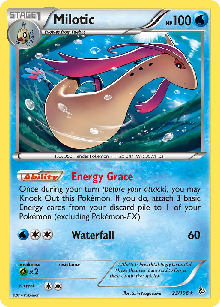 Milotic (23/106) (Theme Deck Exclusive) [XY: Flashfire] | Chromatic Games