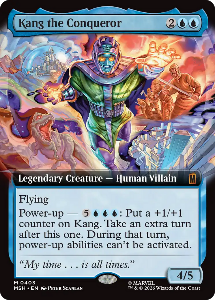 Kang the Conqueror (Extended Art) [Marvel Super Heroes] | Chromatic Games