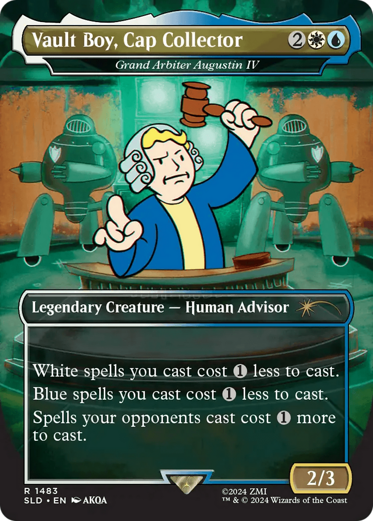 Vault Boy, Cap Collector - Grand Arbiter Augustin IV [Secret Lair Drop Series] | Chromatic Games