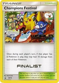 Champions Festival (SM78) (2017 Finalist) [Sun & Moon: Black Star Promos] | Chromatic Games