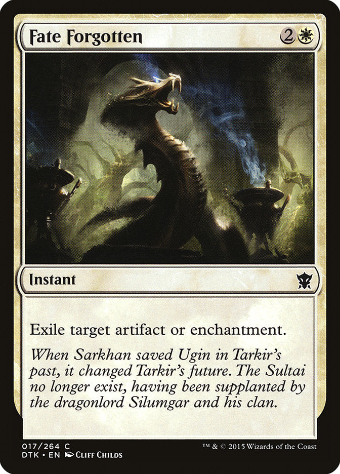Fate Forgotten 17 (Dragons of Tarkir)  | Chromatic Games