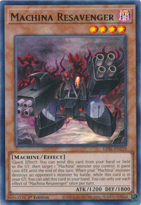 Machina Resavenger [LDS1-EN119] Ultra Rare | Chromatic Games