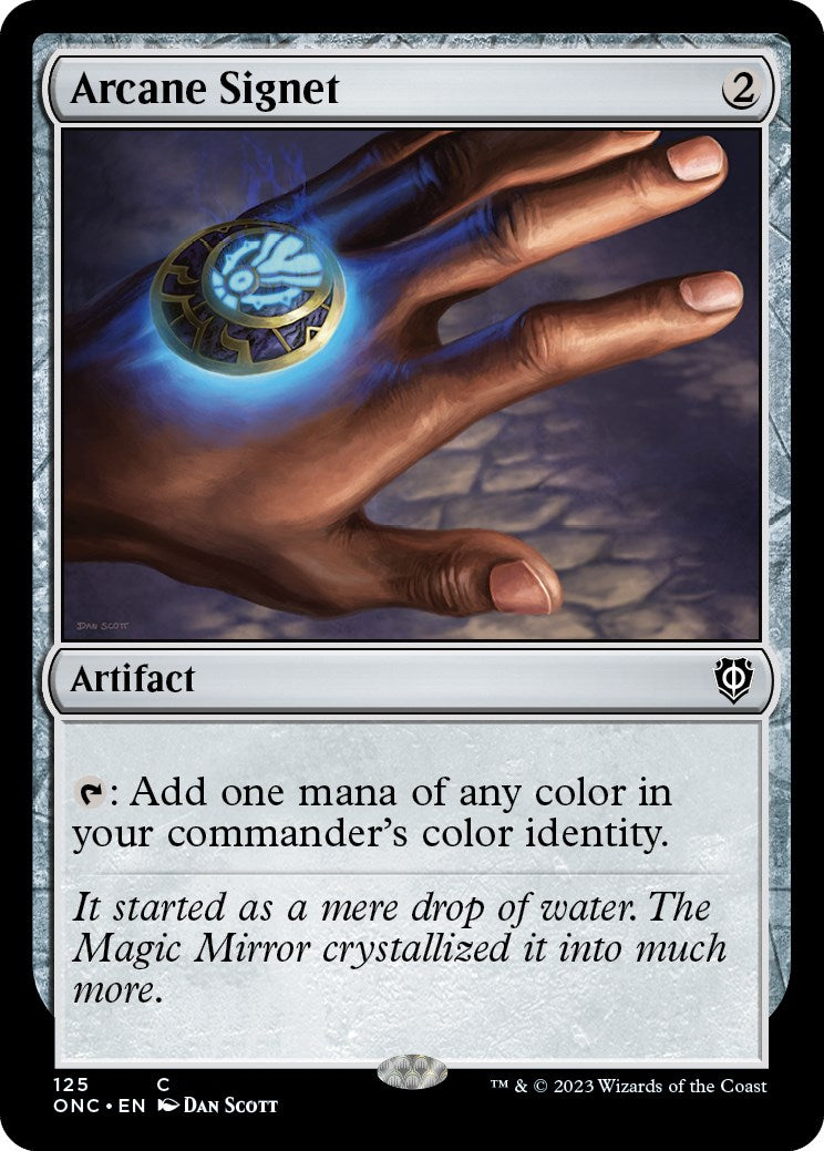 Arcane Signet [Phyrexia: All Will Be One Commander] | Chromatic Games