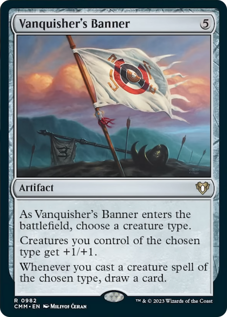 Vanquisher's Banner [Commander Masters] | Chromatic Games