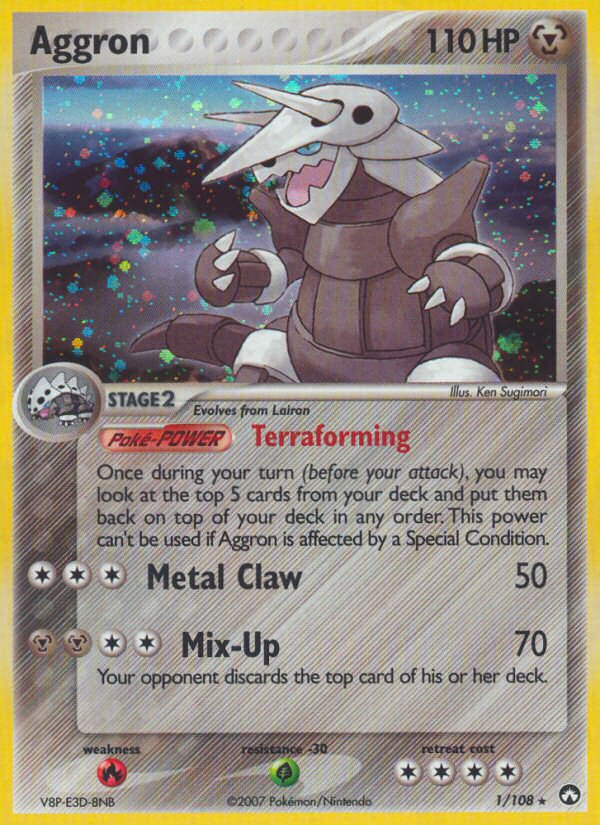 Aggron (1/108) [EX: Power Keepers] | Chromatic Games