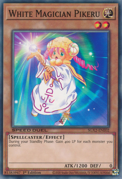 White Magician Pikeru [SGX2-ENE02] Common | Chromatic Games