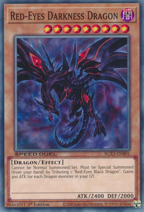 Red-Eyes Darkness Dragon [SGX3-ENB01] Common | Chromatic Games