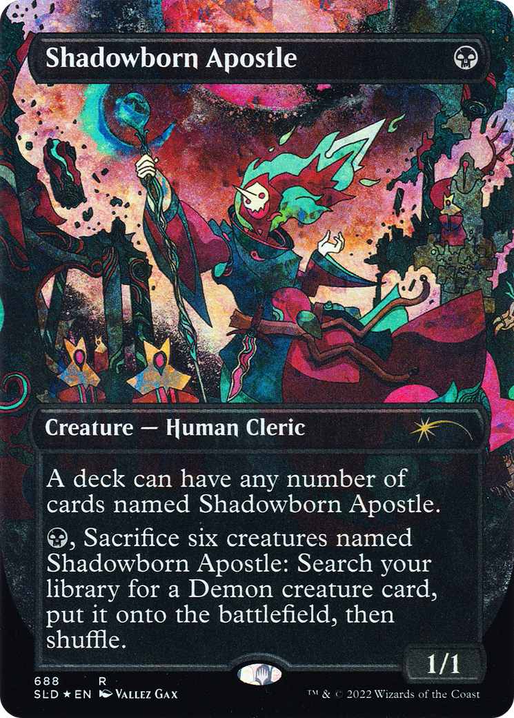 Shadowborn Apostle (688) (Borderless) [Secret Lair Drop Promos] | Chromatic Games