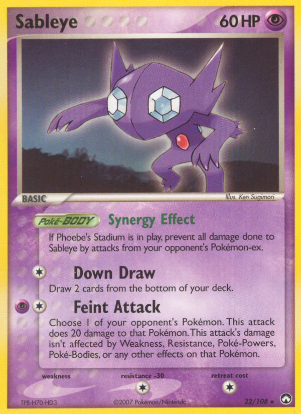 Sableye (22/108) [EX: Power Keepers] | Chromatic Games