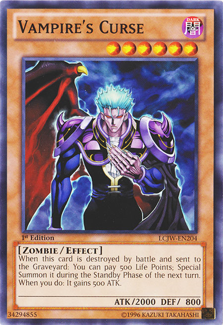 Vampire's Curse [LCJW-EN204] Common | Chromatic Games
