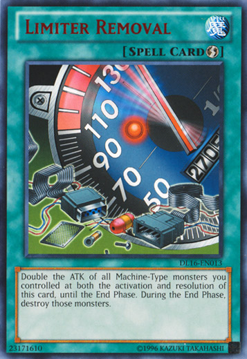 Limiter Removal (Red) [DL16-EN013] Rare | Chromatic Games