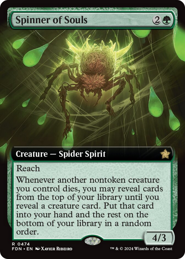 Spinner of Souls (Extended Art) [Foundations] | Chromatic Games