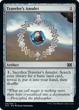 Travelers Amulet 316/331 (Double Masters 2022)  | Chromatic Games