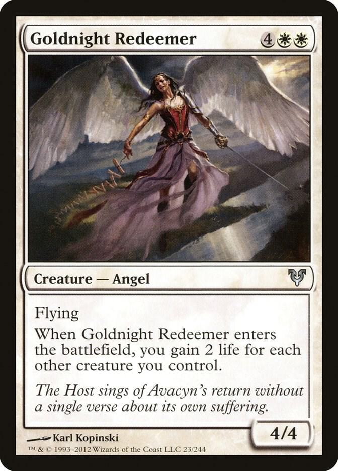Goldnight Redeemer 23/244 (Avacyn Restored)  | Chromatic Games