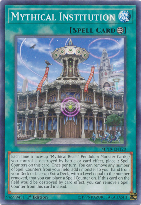 Mythical Institution [MP19-EN120] Common | Chromatic Games