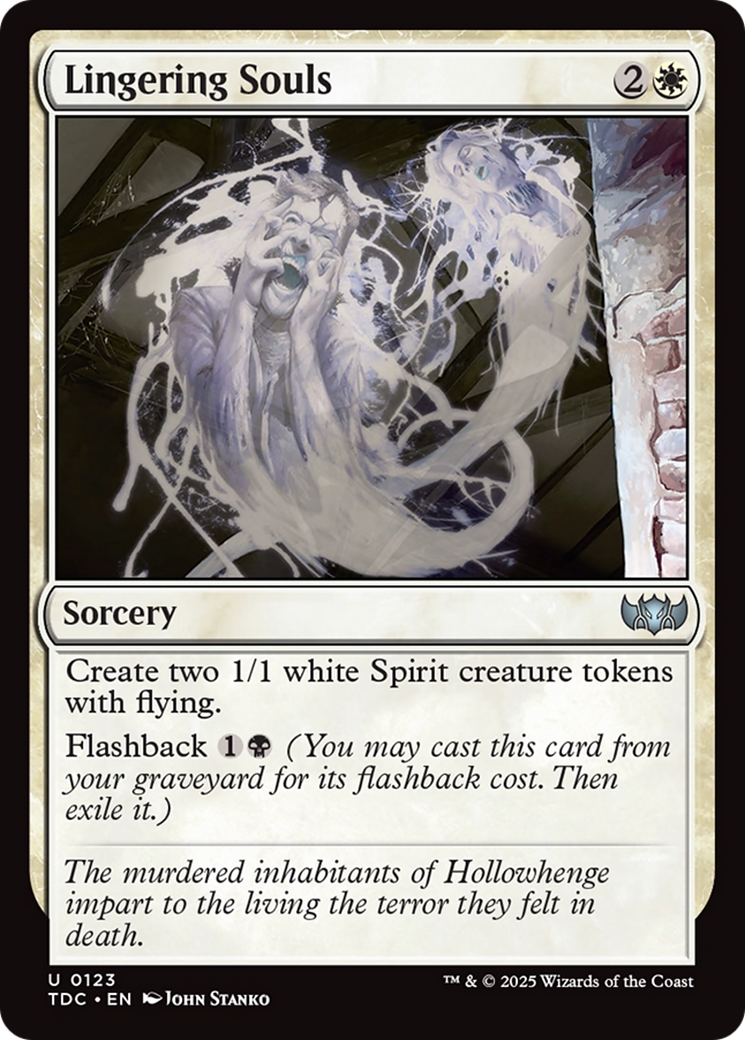 Lingering Souls [Tarkir: Dragonstorm Commander] | Chromatic Games