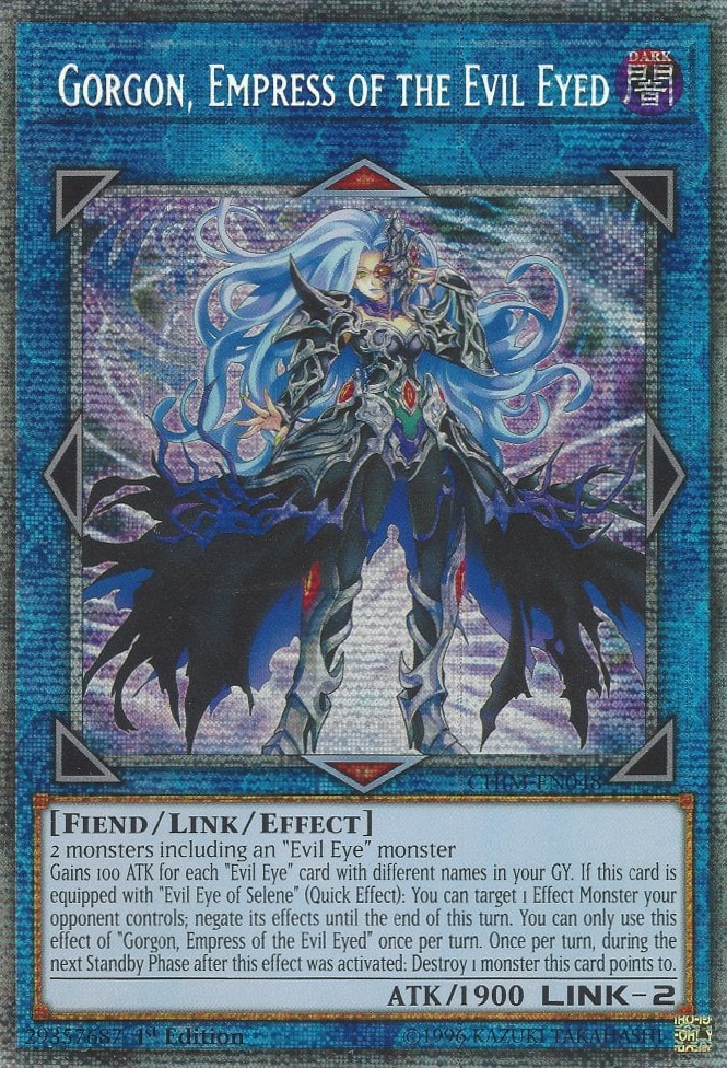 Gorgon, Empress of the Evil Eyed (Starlight Rare) [CHIM-EN048] Starlight Rare | Chromatic Games