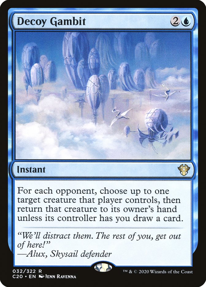 Decoy Gambit 32/322 (Commander 2020)  | Chromatic Games