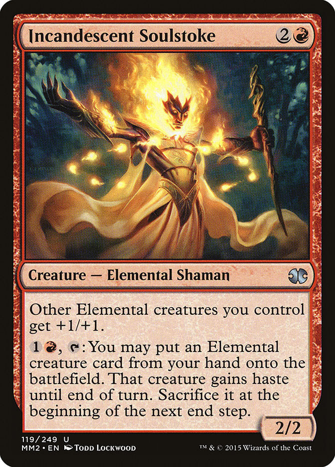 Incandescent Soulstoke 119/249 (Modern Masters 2015)  | Chromatic Games