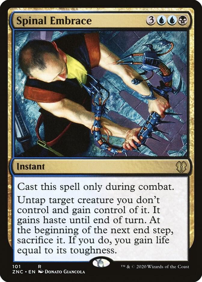 Spinal Embrace 101/142 (Commander: Zendikar Rising)  | Chromatic Games