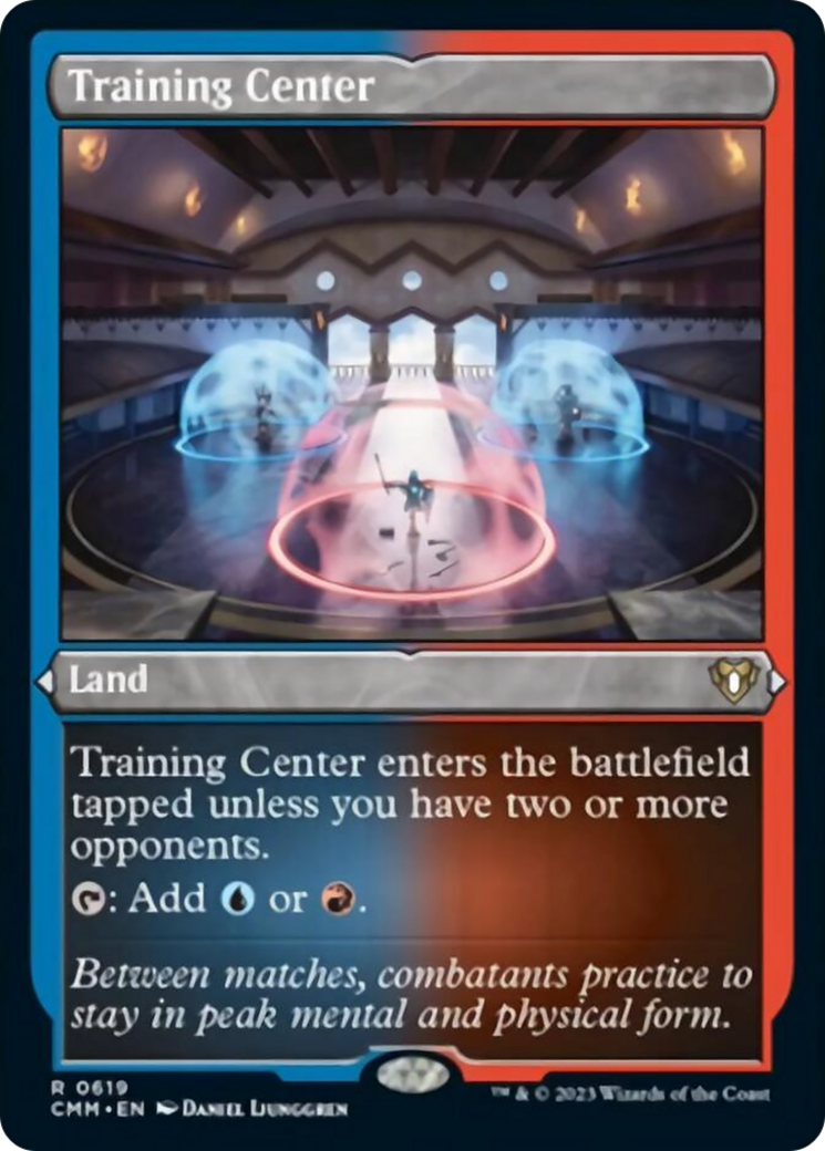 Training Center (Foil Etched) [Commander Masters] | Chromatic Games