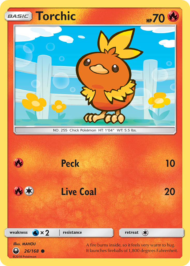 Torchic (26/168) [Sun & Moon: Celestial Storm] | Chromatic Games