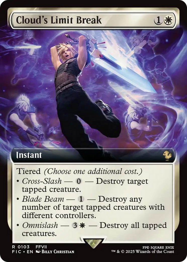 Cloud's Limit Break (Extended Art) [FINAL FANTASY Commander] | Chromatic Games
