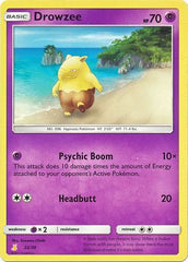 Drowzee (22/30) [Sun & Moon: Trainer Kit - Alolan Raichu] | Chromatic Games