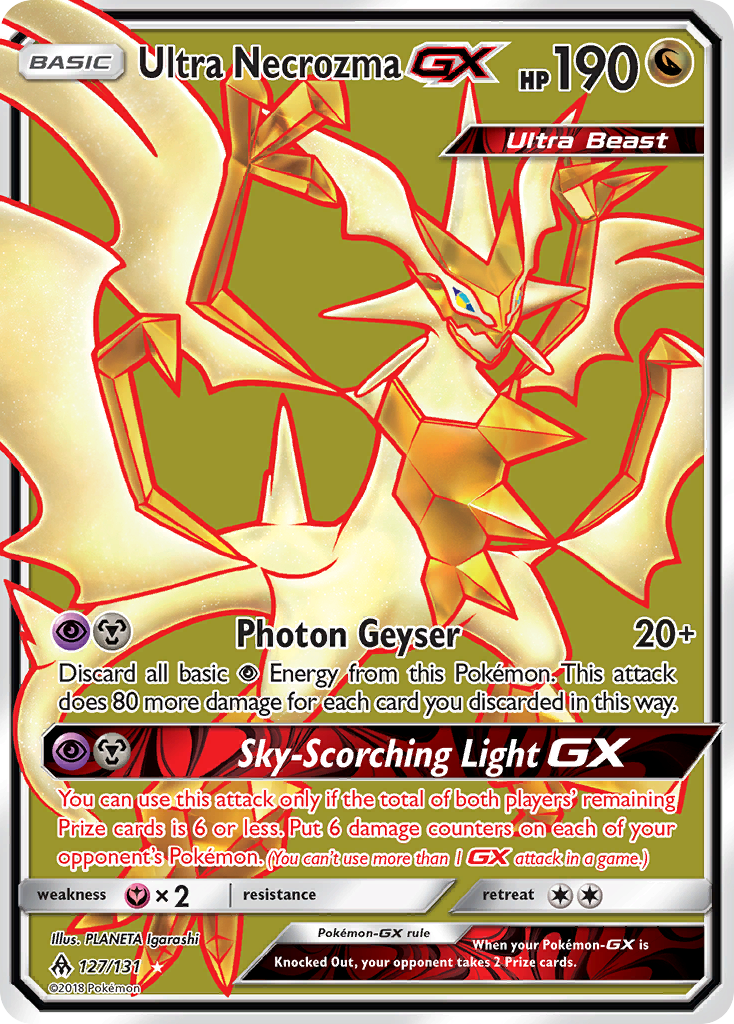 Ultra Necrozma GX (127/131) [Sun & Moon: Forbidden Light] | Chromatic Games