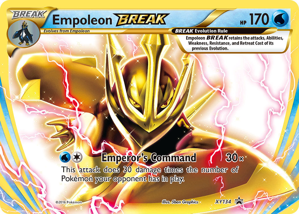 Empoleon BREAK (XY134) [XY: Black Star Promos] | Chromatic Games