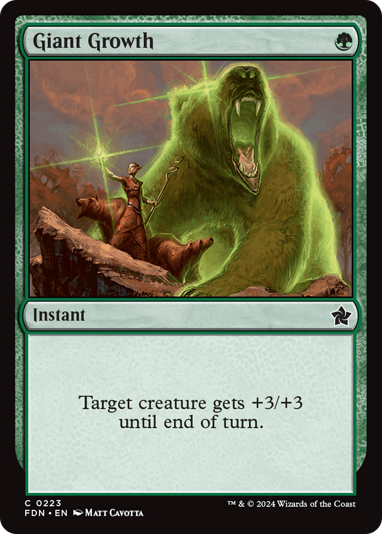 Giant Growth [Foundations] | Chromatic Games