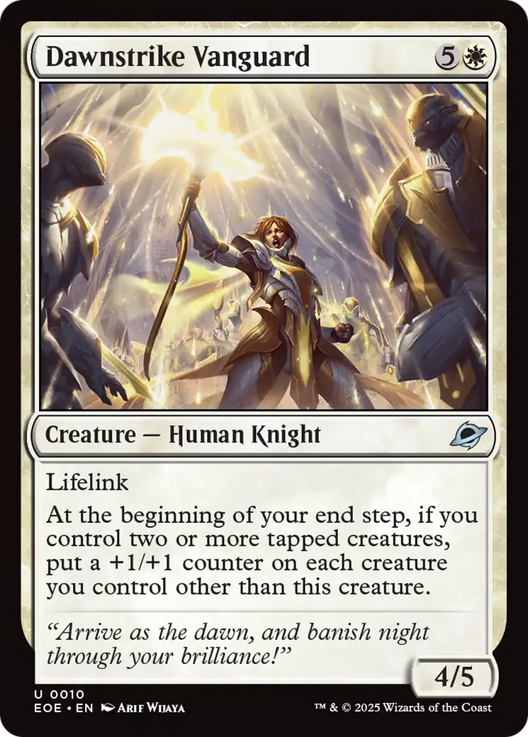 Dawnstrike Vanguard [Edge of Eternities] | Chromatic Games