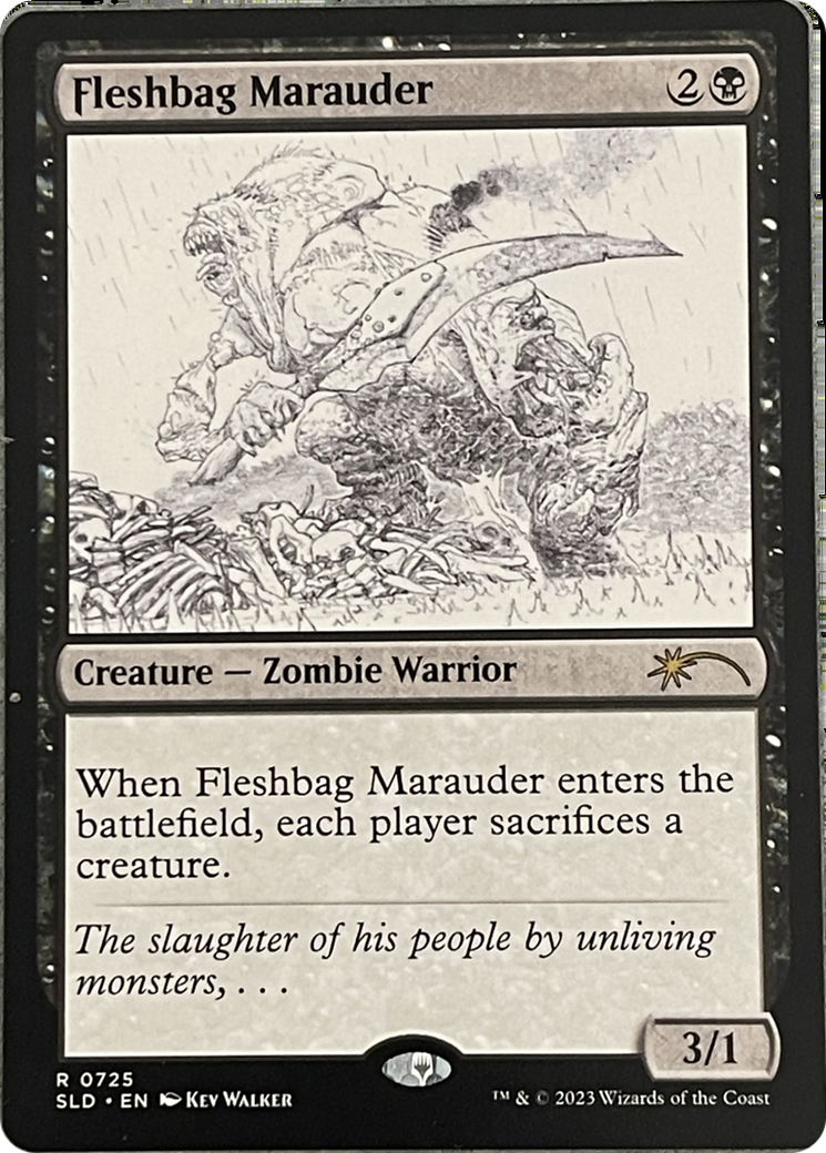 Fleshbag Marauder (Sketch Showcase) [Secret Lair Drop Series] | Chromatic Games