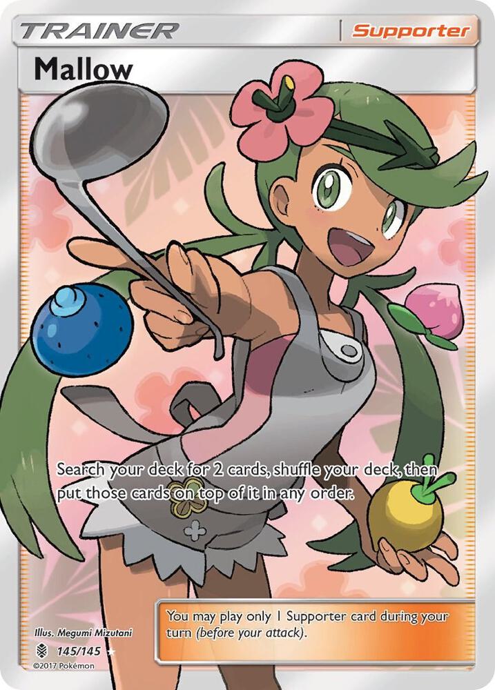 Mallow 145/145 (SM - Guardians Rising)  - Holofoil | Chromatic Games