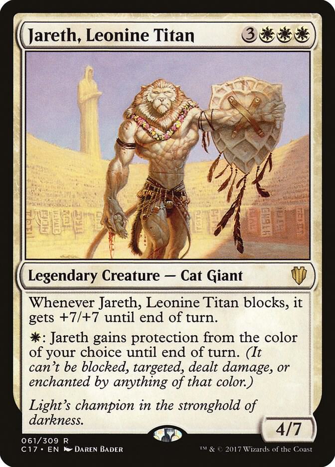 Jareth, Leonine Titan 61/309 (Commander 2017)  | Chromatic Games