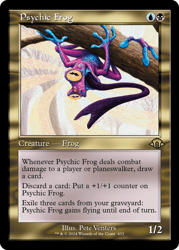 Psychic Frog (Retro) [Modern Horizons 3] | Chromatic Games