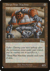 Thran War Machine [The List] | Chromatic Games